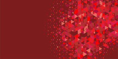 Soyut Üçgen renkli arkaplan veya çokgenler içeren duvar kağıdı üçgen şekiller ve renkler, üçgenler veya uzayın yumuşak rengini kopyalayan çukurluk geometrik şekiller