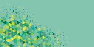 Soyut Üçgen renkli arkaplan veya çokgenler içeren duvar kağıdı üçgen şekiller ve renkler, üçgenler veya uzayın yumuşak rengini kopyalayan çukurluk geometrik şekiller