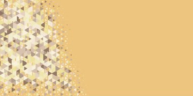 Soyut Üçgen renkli arkaplan veya çokgenler içeren duvar kağıdı üçgen şekiller ve renkler, üçgenler veya uzayın yumuşak rengini kopyalayan çukurluk geometrik şekiller