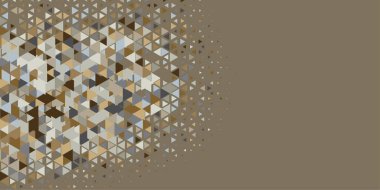 Soyut Üçgen renkli arkaplan veya çokgenler içeren duvar kağıdı üçgen şekiller ve renkler, üçgenler veya uzayın yumuşak rengini kopyalayan çukurluk geometrik şekiller