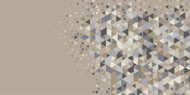 Soyut Üçgen renkli arkaplan veya çokgenler içeren duvar kağıdı üçgen şekiller ve renkler, üçgenler veya uzayın yumuşak rengini kopyalayan çukurluk geometrik şekiller