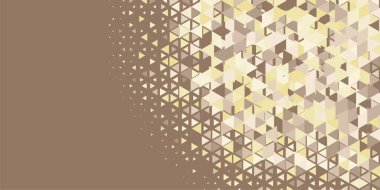 Soyut Üçgen renkli arkaplan veya çokgenler içeren duvar kağıdı üçgen şekiller ve renkler, üçgenler veya uzayın yumuşak rengini kopyalayan çukurluk geometrik şekiller