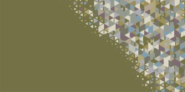 Soyut Üçgen renkli arkaplan veya çokgenler içeren duvar kağıdı üçgen şekiller ve renkler, üçgenler veya uzayın yumuşak rengini kopyalayan çukurluk geometrik şekiller