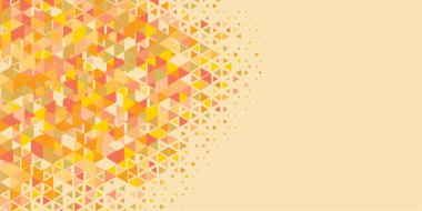 Soyut Üçgen renkli arkaplan veya çokgenler içeren duvar kağıdı üçgen şekiller ve renkler, üçgenler veya uzayın yumuşak rengini kopyalayan çukurluk geometrik şekiller