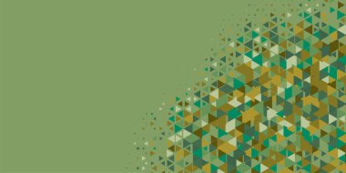 Soyut Üçgen renkli arkaplan veya çokgenler içeren duvar kağıdı üçgen şekiller ve renkler, üçgenler veya uzayın yumuşak rengini kopyalayan çukurluk geometrik şekiller