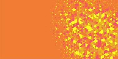 Soyut Üçgen renkli arkaplan veya çokgenler içeren duvar kağıdı üçgen şekiller ve renkler, üçgenler veya uzayın yumuşak rengini kopyalayan çukurluk geometrik şekiller