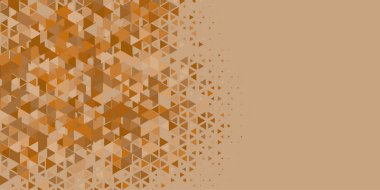 Soyut Üçgen renkli arkaplan veya çokgenler içeren duvar kağıdı üçgen şekiller ve renkler, üçgenler veya uzayın yumuşak rengini kopyalayan çukurluk geometrik şekiller