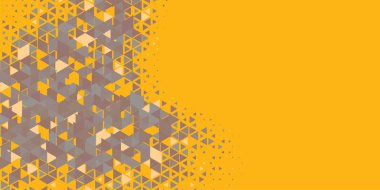 Soyut Üçgen renkli arkaplan veya çokgenler içeren duvar kağıdı üçgen şekiller ve renkler, üçgenler veya uzayın yumuşak rengini kopyalayan çukurluk geometrik şekiller