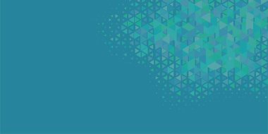 Soyut Üçgen renkli arkaplan veya çokgenler içeren duvar kağıdı üçgen şekiller ve renkler, üçgenler veya uzayın yumuşak rengini kopyalayan çukurluk geometrik şekiller