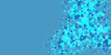 Soyut Üçgen renkli arkaplan veya çokgenler içeren duvar kağıdı üçgen şekiller ve renkler, üçgenler veya uzayın yumuşak rengini kopyalayan çukurluk geometrik şekiller