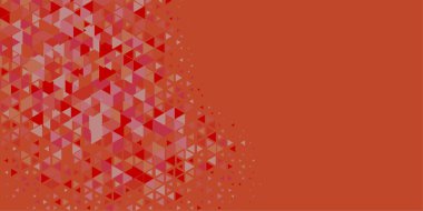 Soyut Üçgen renkli arkaplan veya çokgenler içeren duvar kağıdı üçgen şekiller ve renkler, üçgenler veya uzayın yumuşak rengini kopyalayan çukurluk geometrik şekiller