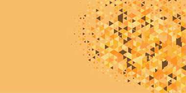 Soyut Üçgen renkli arkaplan veya çokgenler içeren duvar kağıdı üçgen şekiller ve renkler, üçgenler veya uzayın yumuşak rengini kopyalayan çukurluk geometrik şekiller