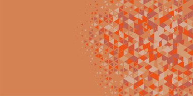 Soyut Üçgen renkli arkaplan veya çokgenler içeren duvar kağıdı üçgen şekiller ve renkler, üçgenler veya uzayın yumuşak rengini kopyalayan çukurluk geometrik şekiller