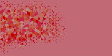 Soyut Üçgen renkli arkaplan veya çokgenler içeren duvar kağıdı üçgen şekiller ve renkler, üçgenler veya uzayın yumuşak rengini kopyalayan çukurluk geometrik şekiller