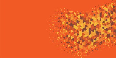 Soyut Üçgen renkli arkaplan veya çokgenler içeren duvar kağıdı üçgen şekiller ve renkler, üçgenler veya uzayın yumuşak rengini kopyalayan çukurluk geometrik şekiller