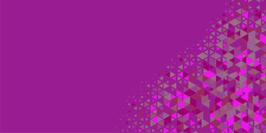 Soyut Üçgen renkli arkaplan veya çokgenler içeren duvar kağıdı üçgen şekiller ve renkler, üçgenler veya uzayın yumuşak rengini kopyalayan çukurluk geometrik şekiller