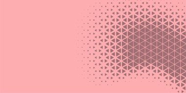 Siyah arkaplan üzerinde soyut modern renkli üçgenler, metin üçgeni için kopya alanı, Soyut Sancak arka planı yumuşak renk gölgeleri, renkli üçgenlerle soyut arkaplan