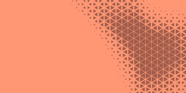 Siyah arkaplan üzerinde soyut modern renkli üçgenler, metin üçgeni için kopya alanı, Soyut Sancak arka planı yumuşak renk gölgeleri, renkli üçgenlerle soyut arkaplan