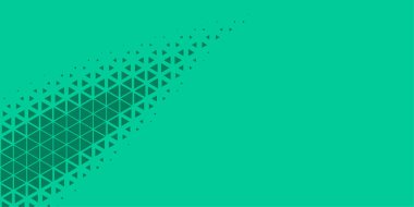 Siyah arkaplan üzerinde soyut modern renkli üçgenler, metin üçgeni için kopya alanı, Soyut Sancak arka planı yumuşak renk gölgeleri, renkli üçgenlerle soyut arkaplan