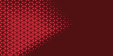 Siyah arkaplan üzerinde soyut modern renkli üçgenler, metin üçgeni için kopya alanı, Soyut Sancak arka planı yumuşak renk gölgeleri, renkli üçgenlerle soyut arkaplan