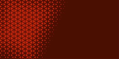 Siyah arkaplan üzerinde soyut modern renkli üçgenler, metin üçgeni için kopya alanı, Soyut Sancak arka planı yumuşak renk gölgeleri, renkli üçgenlerle soyut arkaplan