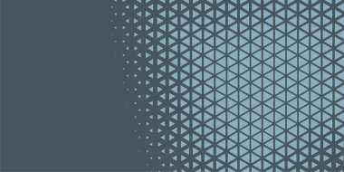 Siyah arkaplan üzerinde soyut modern renkli üçgenler, metin üçgeni için kopya alanı, Soyut Sancak arka planı yumuşak renk gölgeleri, renkli üçgenlerle soyut arkaplan