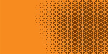 Siyah arkaplan üzerinde soyut modern renkli üçgenler, metin üçgeni için kopya alanı, Soyut Sancak arka planı yumuşak renk gölgeleri, renkli üçgenlerle soyut arkaplan