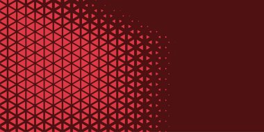 Siyah arkaplan üzerinde soyut modern renkli üçgenler, metin üçgeni için kopya alanı, Soyut Sancak arka planı yumuşak renk gölgeleri, renkli üçgenlerle soyut arkaplan