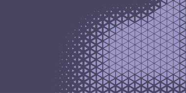 Siyah arkaplan üzerinde soyut modern renkli üçgenler, metin üçgeni için kopya alanı, Soyut Sancak arka planı yumuşak renk gölgeleri, renkli üçgenlerle soyut arkaplan