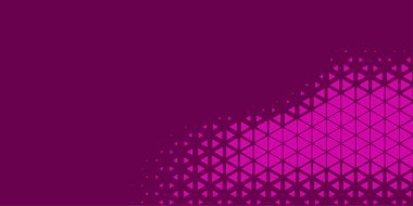 Siyah arkaplan üzerinde soyut modern renkli üçgenler, metin üçgeni için kopya alanı, Soyut Sancak arka planı yumuşak renk gölgeleri, renkli üçgenlerle soyut arkaplan