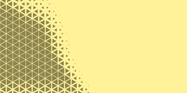 Siyah arkaplan üzerinde soyut modern renkli üçgenler, metin üçgeni için kopya alanı, Soyut Sancak arka planı yumuşak renk gölgeleri, renkli üçgenlerle soyut arkaplan