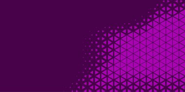 Siyah arkaplan üzerinde soyut modern renkli üçgenler, metin üçgeni için kopya alanı, Soyut Sancak arka planı yumuşak renk gölgeleri, renkli üçgenlerle soyut arkaplan