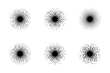 Soyut Parıltı Şekli Sembol İmza resim sembolü görsel illüstrasyon