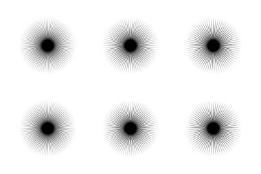 Soyut Parıltı Şekli Sembol İmza resim sembolü görsel illüstrasyon