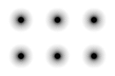 Soyut Parıltı Şekli Sembol İmza resim sembolü görsel illüstrasyon