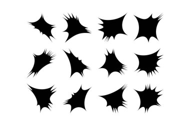 Soyut Parıltı Şekli Sembol İmza resim sembolü görsel illüstrasyon