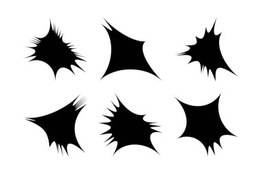 Soyut Parıltı Şekli Sembol İmza resim sembolü görsel illüstrasyon