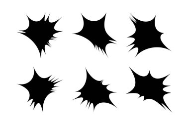 Soyut Parıltı Şekli Sembol İmza resim sembolü görsel illüstrasyon