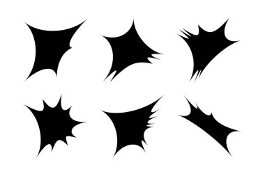 Soyut Parıltı Şekli Sembol İmza resim sembolü görsel illüstrasyon