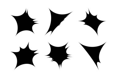 Soyut Parıltı Şekli Sembol İmza resim sembolü görsel illüstrasyon