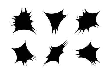 Soyut Parıltı Şekli Sembol İmza resim sembolü görsel illüstrasyon