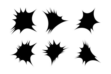 Soyut Parıltı Şekli Sembol İmza resim sembolü görsel illüstrasyon