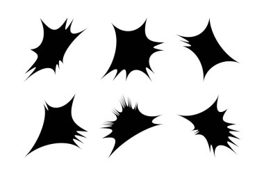 Soyut Parıltı Şekli Sembol İmza resim sembolü görsel illüstrasyon