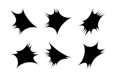 Soyut Parıltı Şekli Sembol İmza resim sembolü görsel illüstrasyon