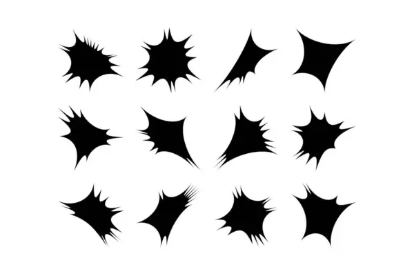 stock vector Abstract Sparkle Shape Symbol Sign pictogram symbol visual illustration Set