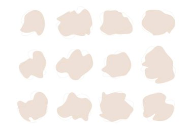 Damlacıklar Sıvı Şekiller Sembolik Görsel Çizim Ayarları