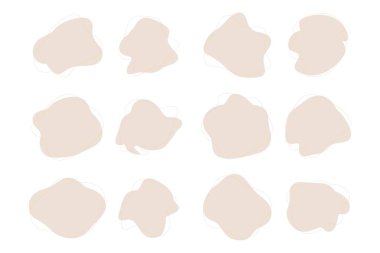 Damlacıklar Sıvı Şekiller Sembolik Görsel Çizim Ayarları