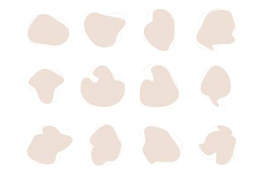 Damlacıklar Sıvı Şekiller Sembolik Görsel Çizim Ayarları