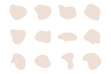 Damlacıklar Sıvı Şekiller Sembolik Görsel Çizim Ayarları