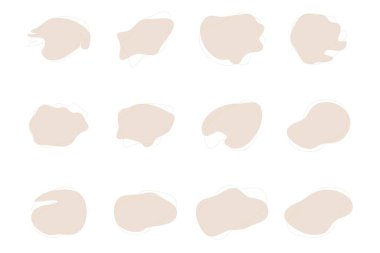 Damlacıklar Sıvı Şekiller Sembolik Görsel Çizim Ayarları